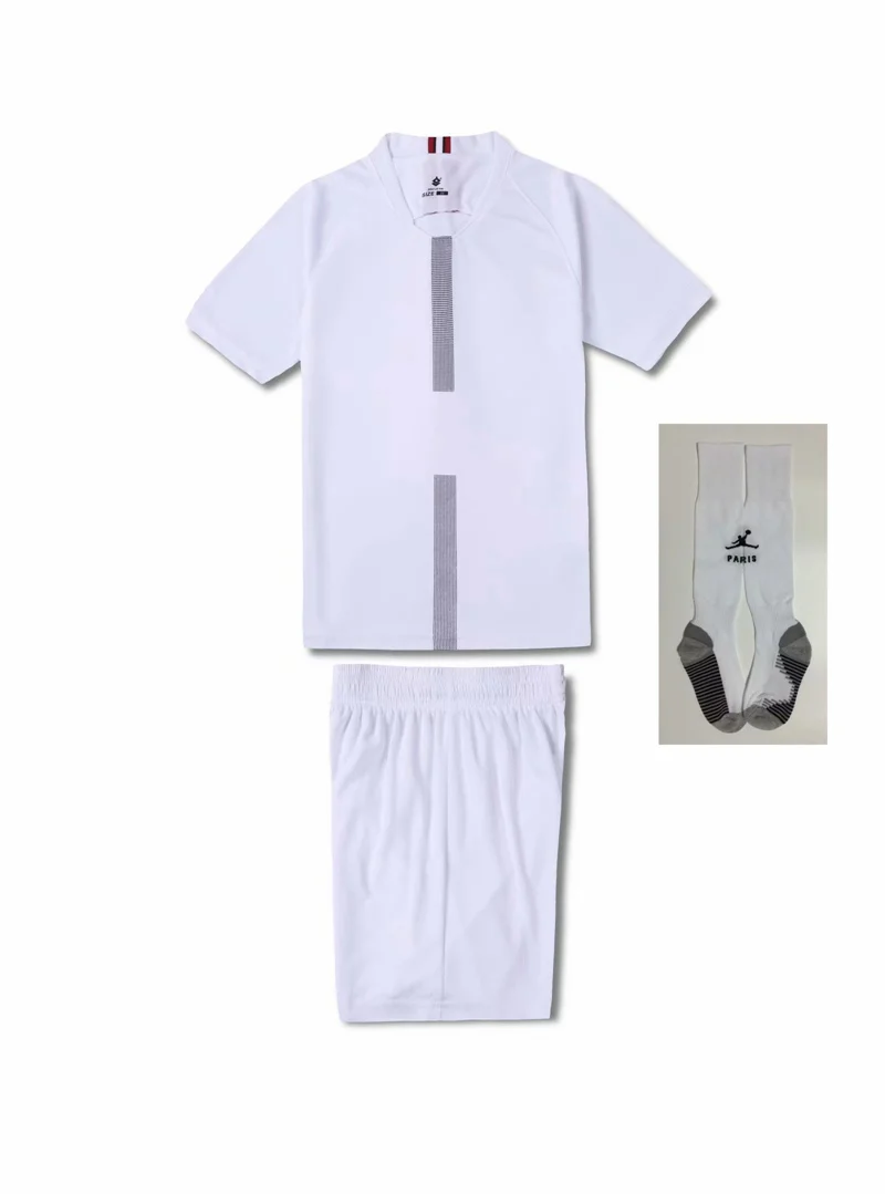 kids sets Комплекты для детей; Футбольная форма для мальчиков и девочек; спортивные костюмы для детей; молодежные тренировочные костюмы; комплект с носками с принтом под заказ - Цвет: kids sets