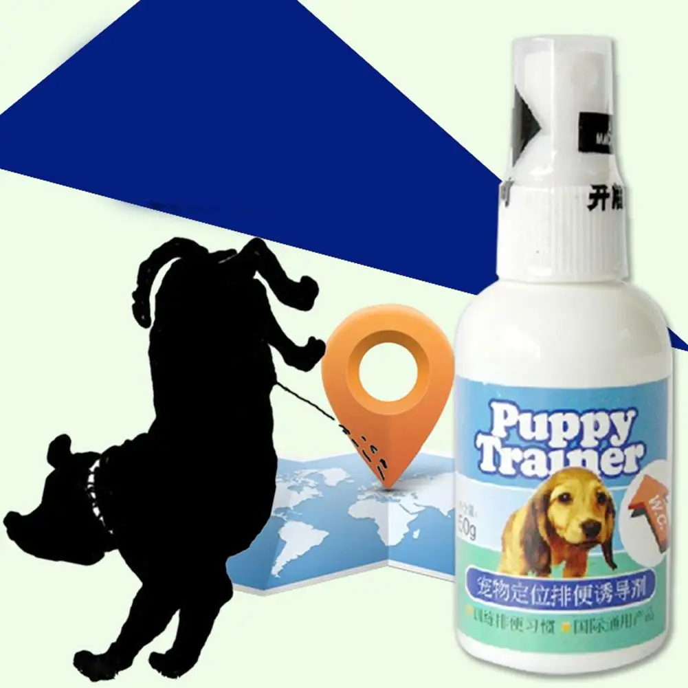 

50ML Dog Training Spray Defecation Locator Aid Spray Potty Trainer Pet Corrector Guide Pet Develop Practices Trainer For Dog