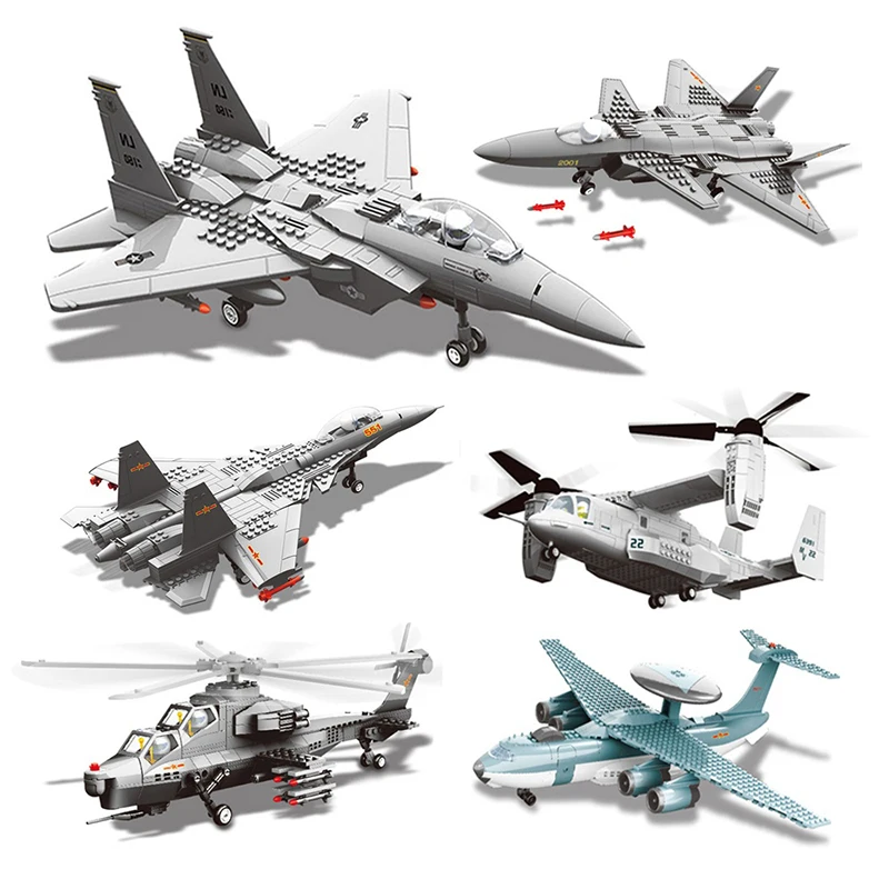 Modern War compatible legoed military planed gunship fighter sets model building blocks jets child kids toys brick technic Modern War compatible legoed military planed gunship fighter sets model building blocks jets child kids toys brick technic