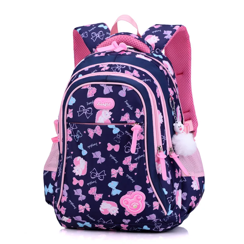 

Big Capacity Children School Bags Kids Cute Fashion Printing Backpack Girls Orthopedic Schoolbag Oxford Waterproof mochila escol