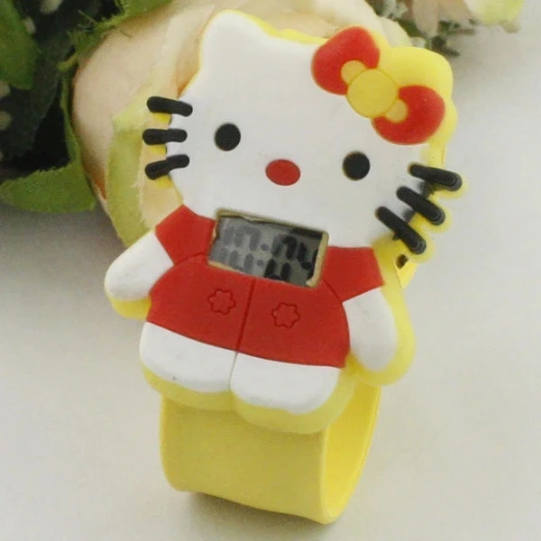 Электронные часы с рисунком hello kitty для девочек