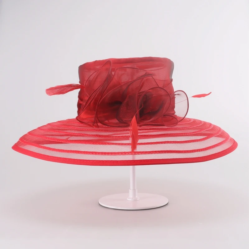 red fedora hats