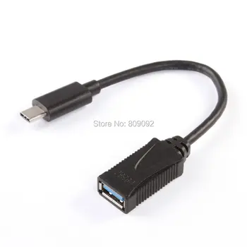 

USB 3.1 Type C to USB 3.0 Type A Male-to-Female OTG Data Connector Cable