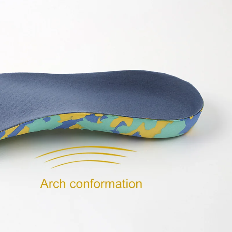 1 пара Дети плоские свода стопы Поддержка стельки Orthotic ортопедические для обуви