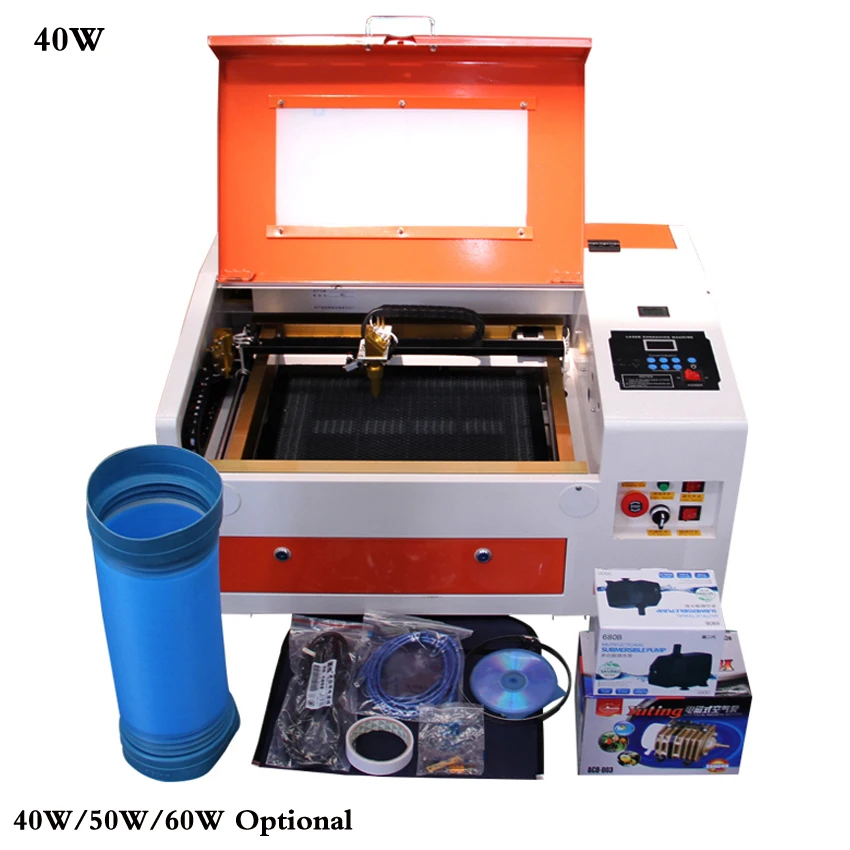 

GY-430 Laser Engraving Machine Computer Laser Lettering Machine Engraved Chapter Machine 110V/220V 40W/50W/60W 0-30000mm/min