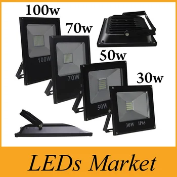 

Led Floodlight AC85-265V 10W 20W 30W 50W 70W 100W LED Landscape Led Outdoor Flood Light Waterproof led lamps CE UL