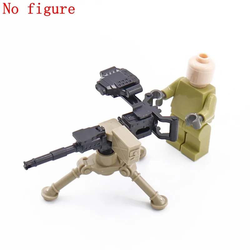 

Legoing Military Blocks Heavy Machine Gun MOC Building Blocks Toys For Children Assemble Toy SWAT Army Weapon Militarys Legoing
