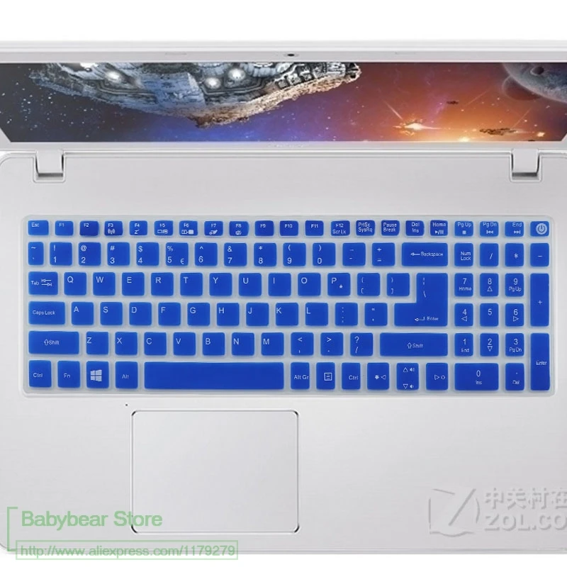 15 6 дюймовая Силиконовая Защитная крышка для клавиатуры Acer Aspire E5 573/574/575G V3 574G 532G