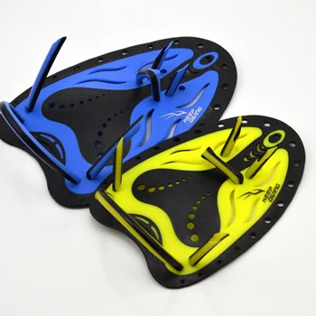 

2018 Professional Adjustable Swimming Paddles Training Silicone Hand Webbed Gloves Padel Fins Flippers Unisex Swimming Gear