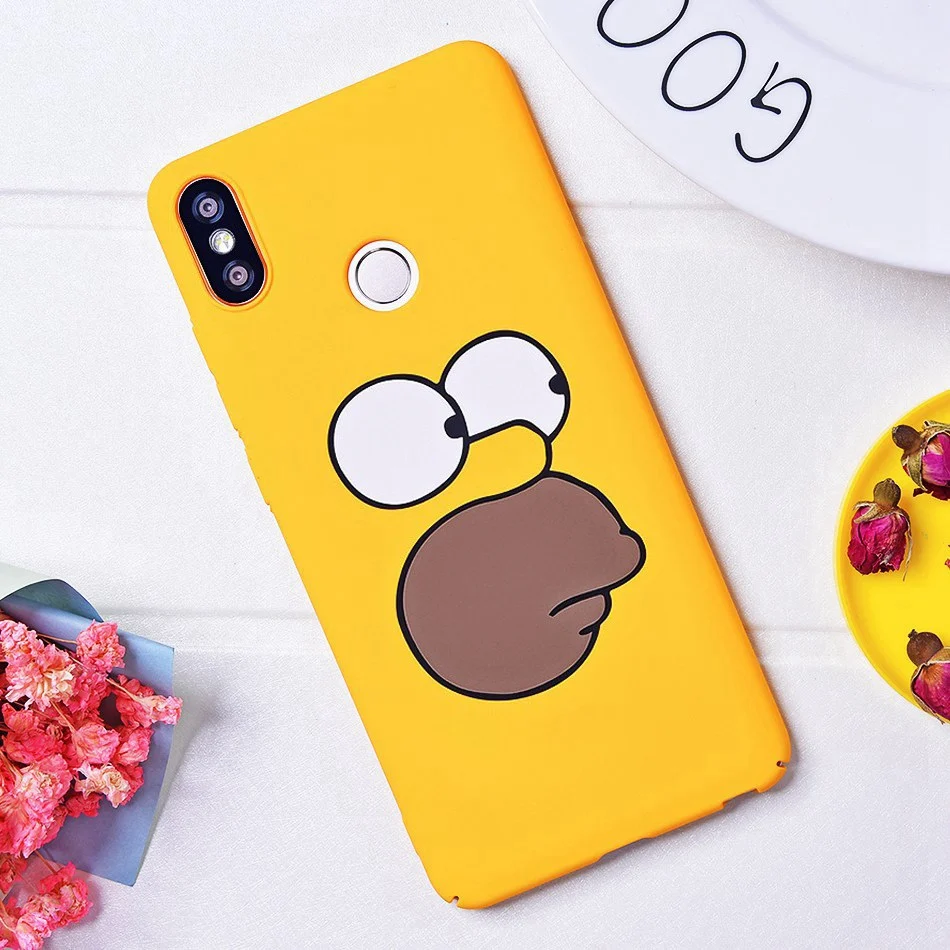 Fitted Case for Xiaomi RedMi Note 5 Pro Luxury Patterned Case Fashion Phone Cover for Xiaomi Mi A1 RedMi 4X 5 plus Cartoon Coque (11)