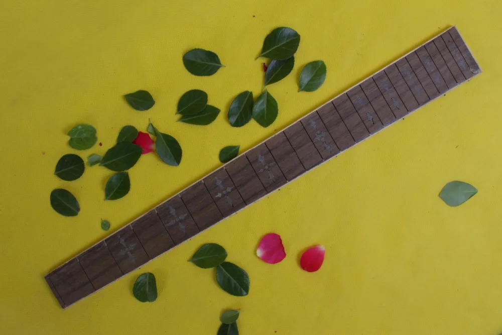 

Guitar Accessories 2 x 25.5"electric Guitar Fretboard electric guitar rose Wood Fretboard Parts 00-20 # inlay
