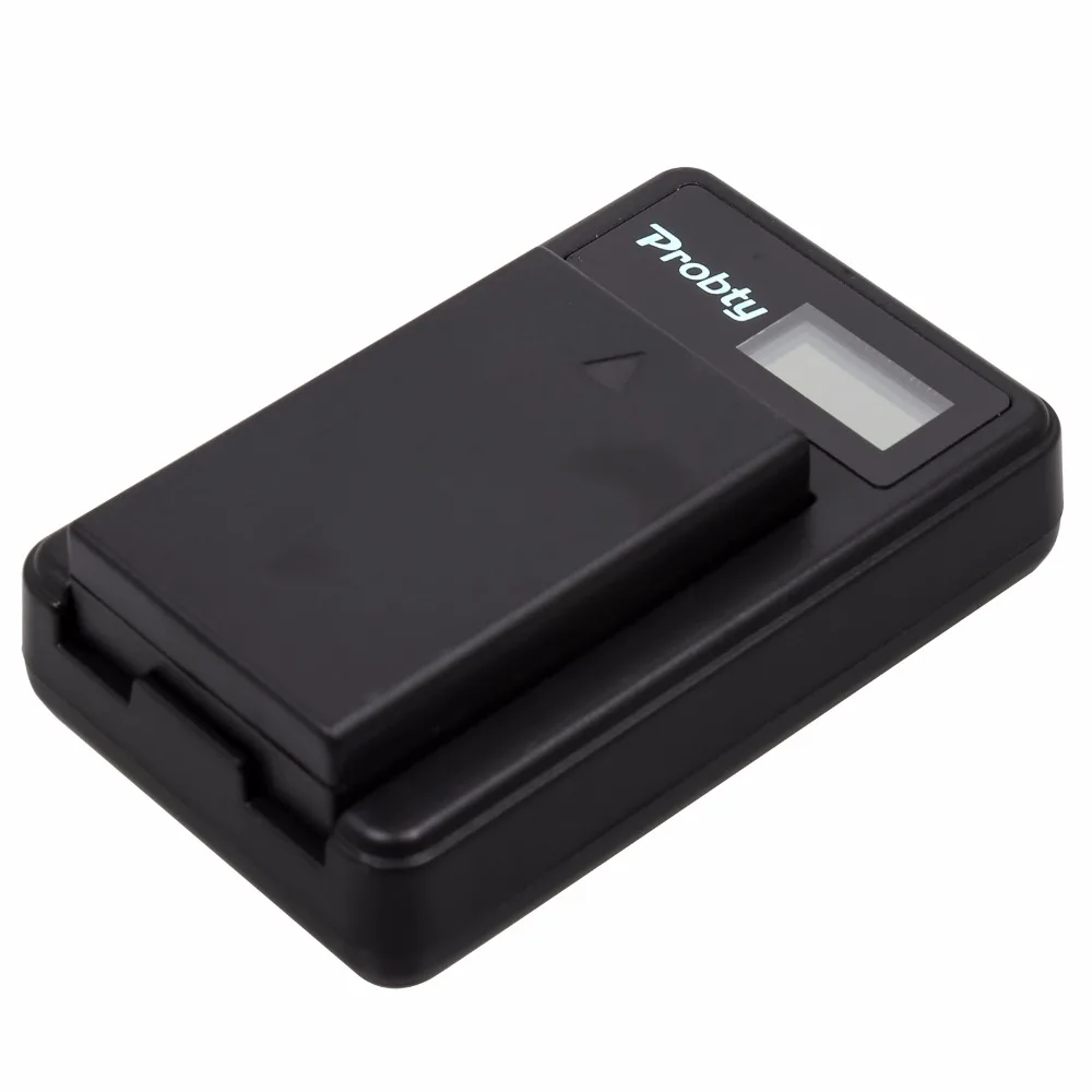 Зарядное устройство Probty с ЖК дисплеем и USB портом для зеркальных камер Nikon D3000 D5000