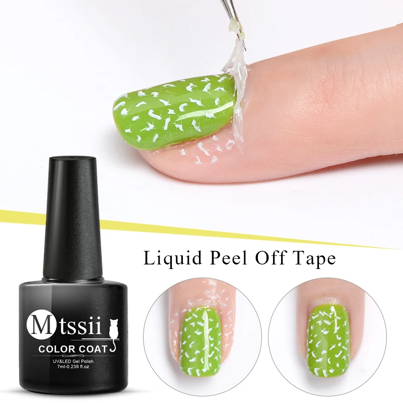 

Mtssii Anti-freezing Peel Off Nail Art Latex Cuticle Guard Translucent Cuticle Protector Nail Polish Manicure Nail Art Latex