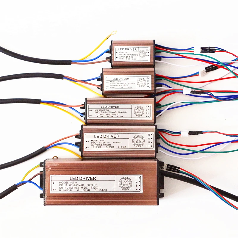 

AC 85V-265V To DC 24V-38V light Transformer Adapter 10W 20W 30W 50W COB LED lamp Chip Power Driver For Floodlight Spotlight Bulb