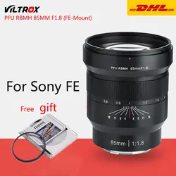 VILTROX 85 мм F/1,8 полный кадр Lentes DSLR объектив с фиксированным фокусом F1.8 объектив для Камера объектив sony NEX E A9 A7M3 A7R Fujifilm FX-крепление