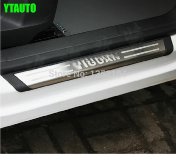 

Auto Door sills/sill plate scuff plate for Volkswagen Tiguan 2010-2014, stainless steel,auto accessories,car styling