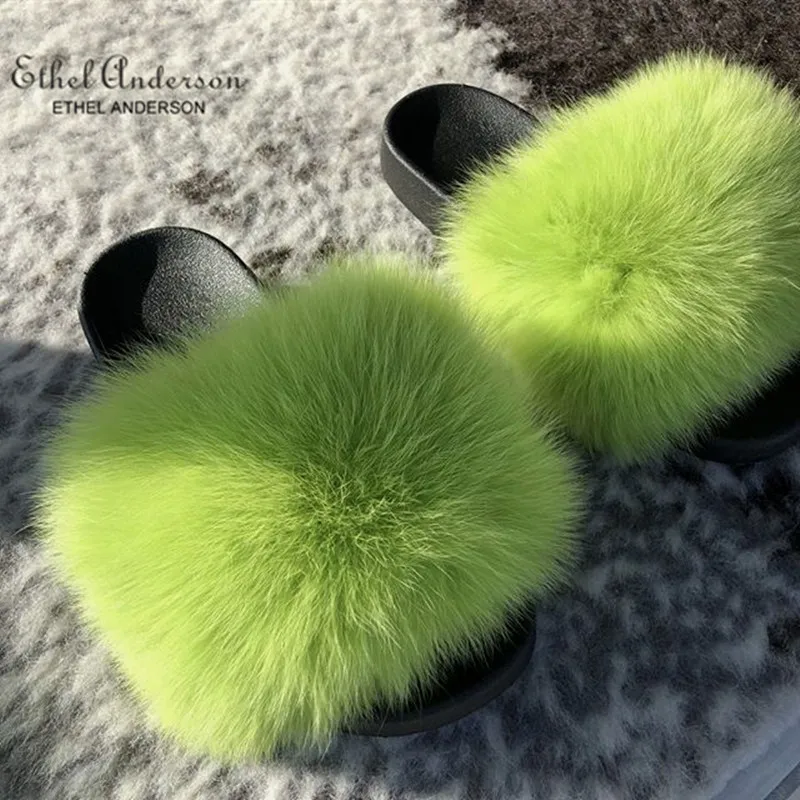 fur slippers 4-5 (3)