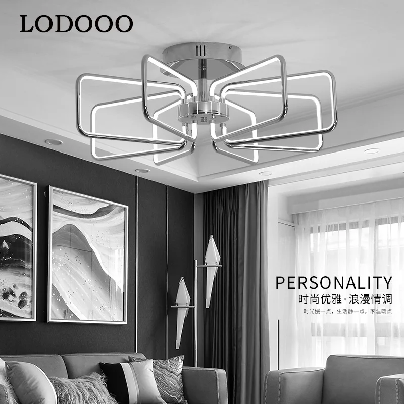 

New Minimalist Modern Ceiling Lights led For Living Room Bedroom Indoor Ceiling Lamp luminaire AC110V AC90-260V Gold and chrome