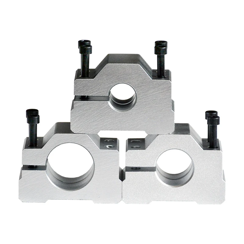 

Engraving machine spindle motor from 20mm to 70mm bracket seat cnc carving clamp holder aluminum for