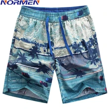 Ни Для мужчин Мужская Мода Полосатый бордшорты Новое Поступление Полиэстер Водонепроницаемый ткани Короткие штаны уличная Swimnwear человек
