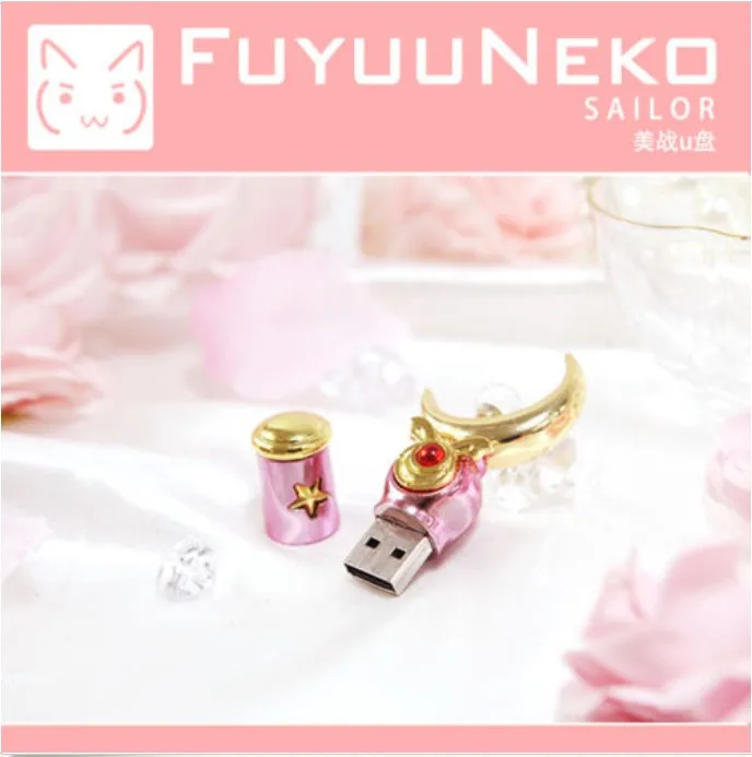 Сейлор Мун 20th USB флешка Memory Stick U диск 8/16/32 г Аниме Коллекция