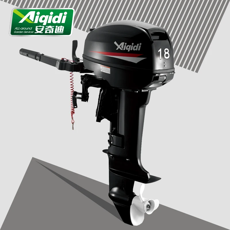 

ANQIDI 2 STROKE 18HP WATER COOLING OUTBOARD MACHINE SHIP MOTOR MARINE MOTOR MOTOR FISHING BOATS SPEEDBOATS KAYAKS