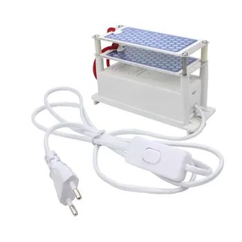 

Air Poratable Ceramic 10g/h Ozone Generator 220V Duble Intergrated Ceramic Plate Ozonizer Air and Purifier Ozonator EU Plug