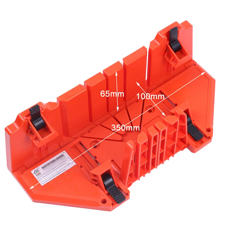 

Woodworking Miter Degrees Angle Saw Box Hand Parts Tools Cabinet Wood Cutting Oblique Slot ABS Home DIY Workshop