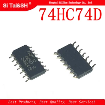 

10PCS 74HC74D SOP14 74HC74 SOP SN74HC74DR SOP-14 SN74HC74 SMD new and original IC Analog multiplexer/signal separator