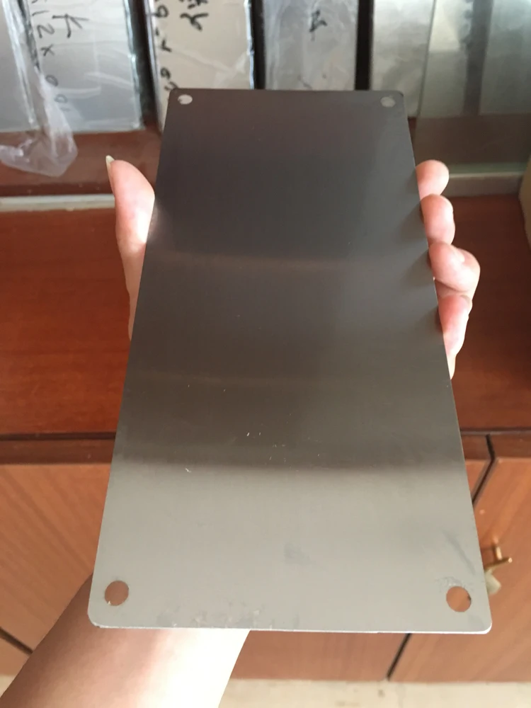 

Blank steel plate making cliche For Pad printing Free shipping High Quality 5sizes Available