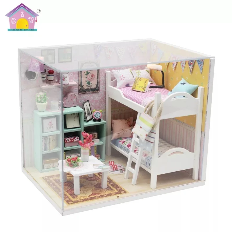 Beste 1 stks DIY LOL poppen met slaapkamer en Meubels Stoel Bed tafel venster huis speelgoed enzovoort Originele LOL poppen geschenken fir Kinderen
