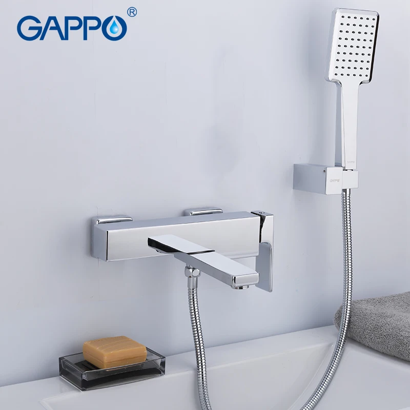 Настенный смеситель GAPPO batubath латунный кран для ванной комнаты Водопад