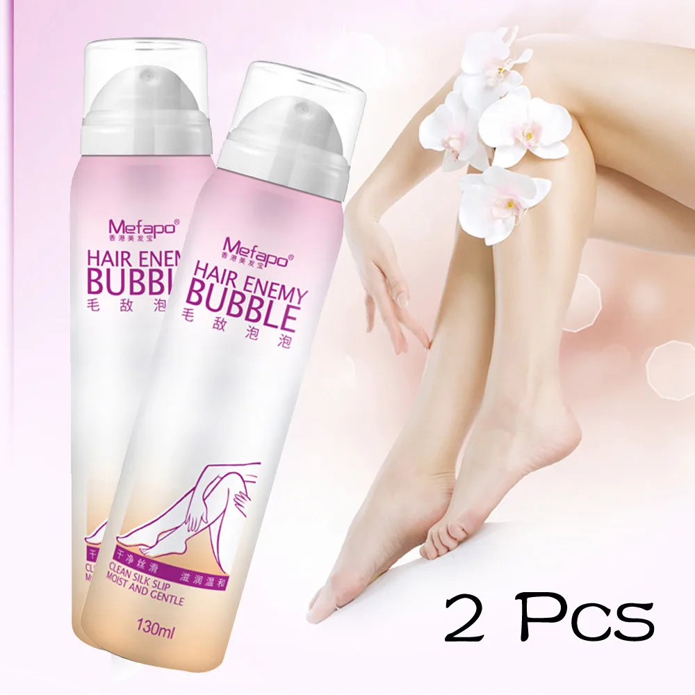 

DropShip No Damage No Pain Anti Allergic Mousse Spray Foam Mousse Creams Depilatories For Both Women And Men Strong Hair Removal