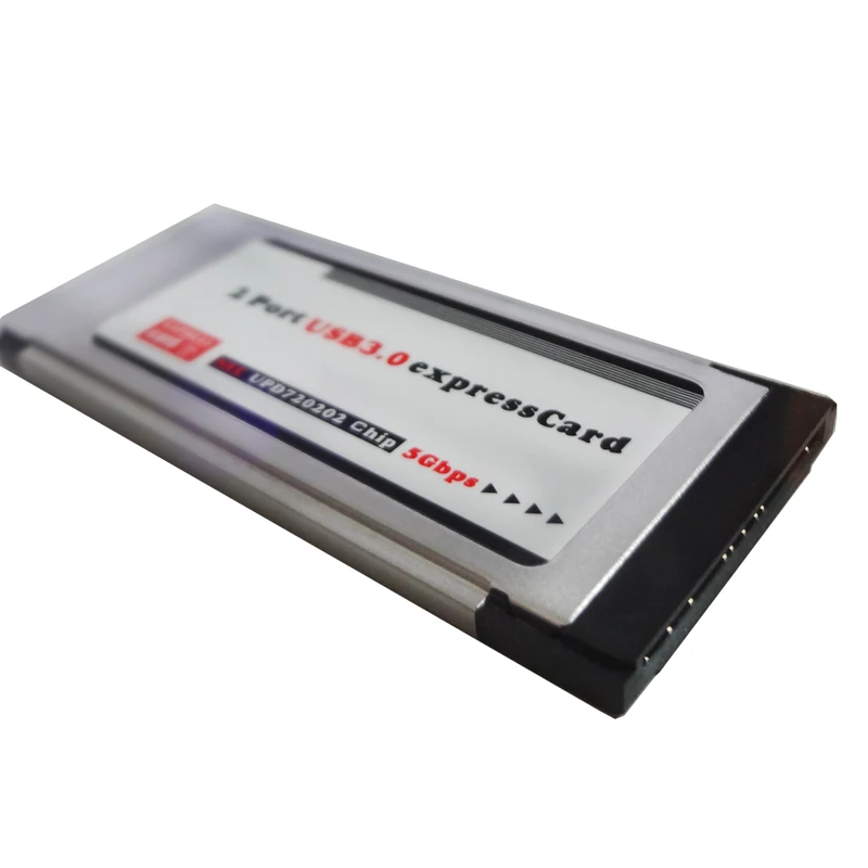 PCI Express к USB 3,0 двойной 2 порта PCI-E карта адаптер для чипсета NEC 34 мм слот ExpressCard конвертер 5 Гбит/с PCMCIA ExpressCard