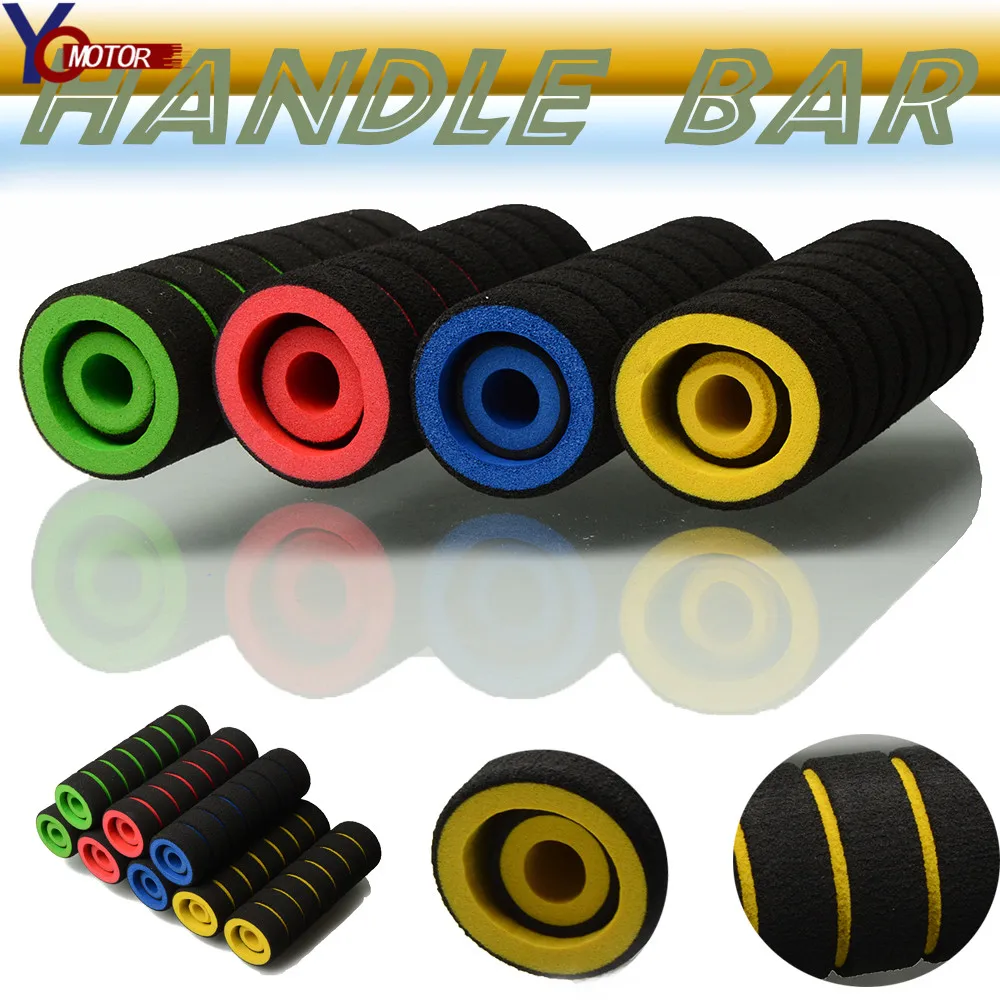 

Motorcycle Sponge HandleBar Grips Nonslip Hand Grips Handle Grip Bicycle Bike Racing FOR DUCATI 695 696 796 MONSTER HONDA CB599