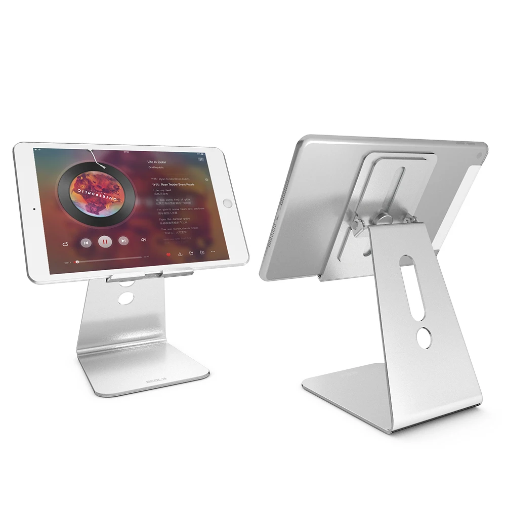

Ecola E11 Freedom series multi-angle adjustable tablets stand ergonomics mobile phone holder metal stand for iPad/iPhone