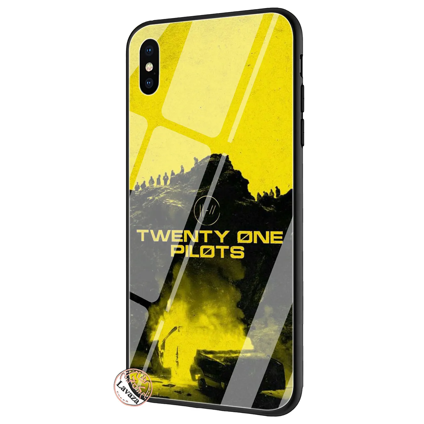 TG1 Чехол Lavaza twenty one pilots из закаленного стекла для Apple iPhone XR X XS Max 6 6S 7 8 Plus 5 5S SE 10 чехол s 8 Plus 7Plus - Цвет: TG1