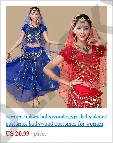 Болливуд танцевальные костюмы взрослых плюс размер топ брюки платья костюмы леди сари индийская одежда для женщин живота танцевальный костюм