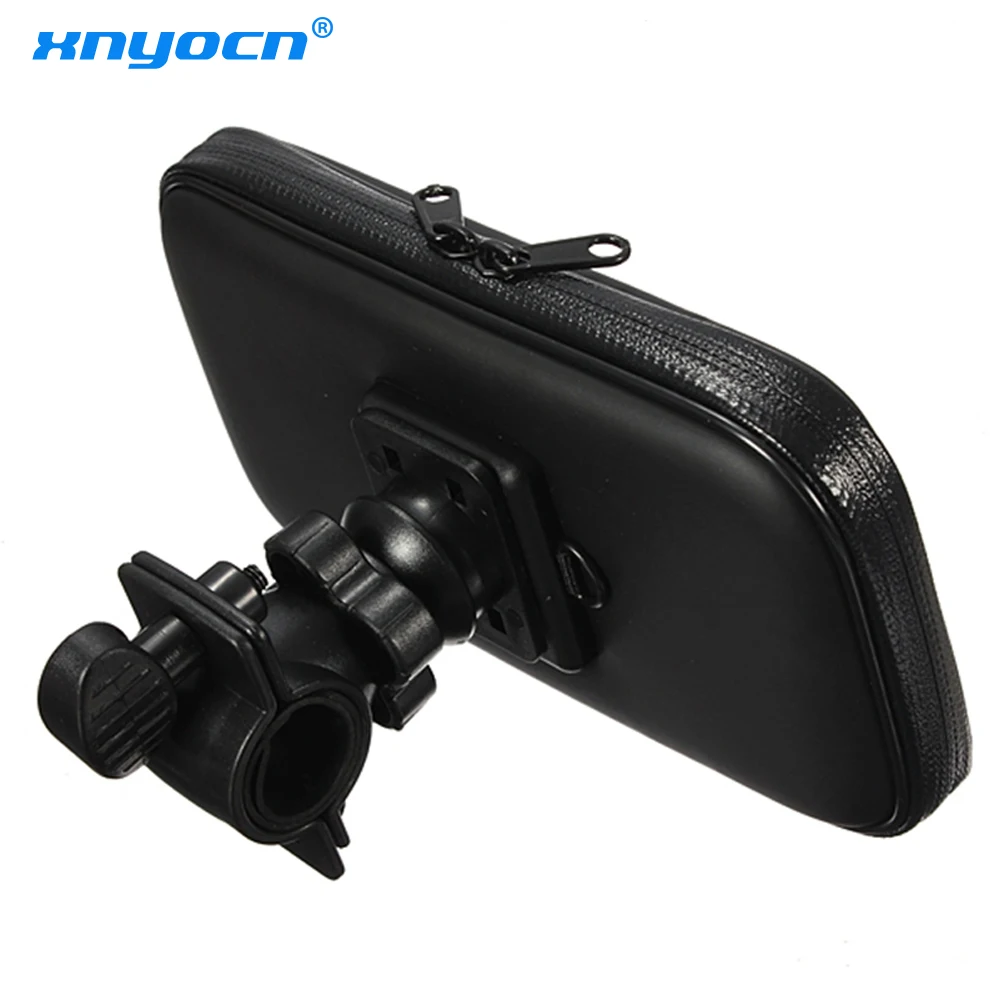 

Motorcycle Bicycle Phone Holder Mobile Phone Stand Support for iPhone 5 5S 5C 4S 6 Plus GPS Bike Holder with Waterproof Case Bag