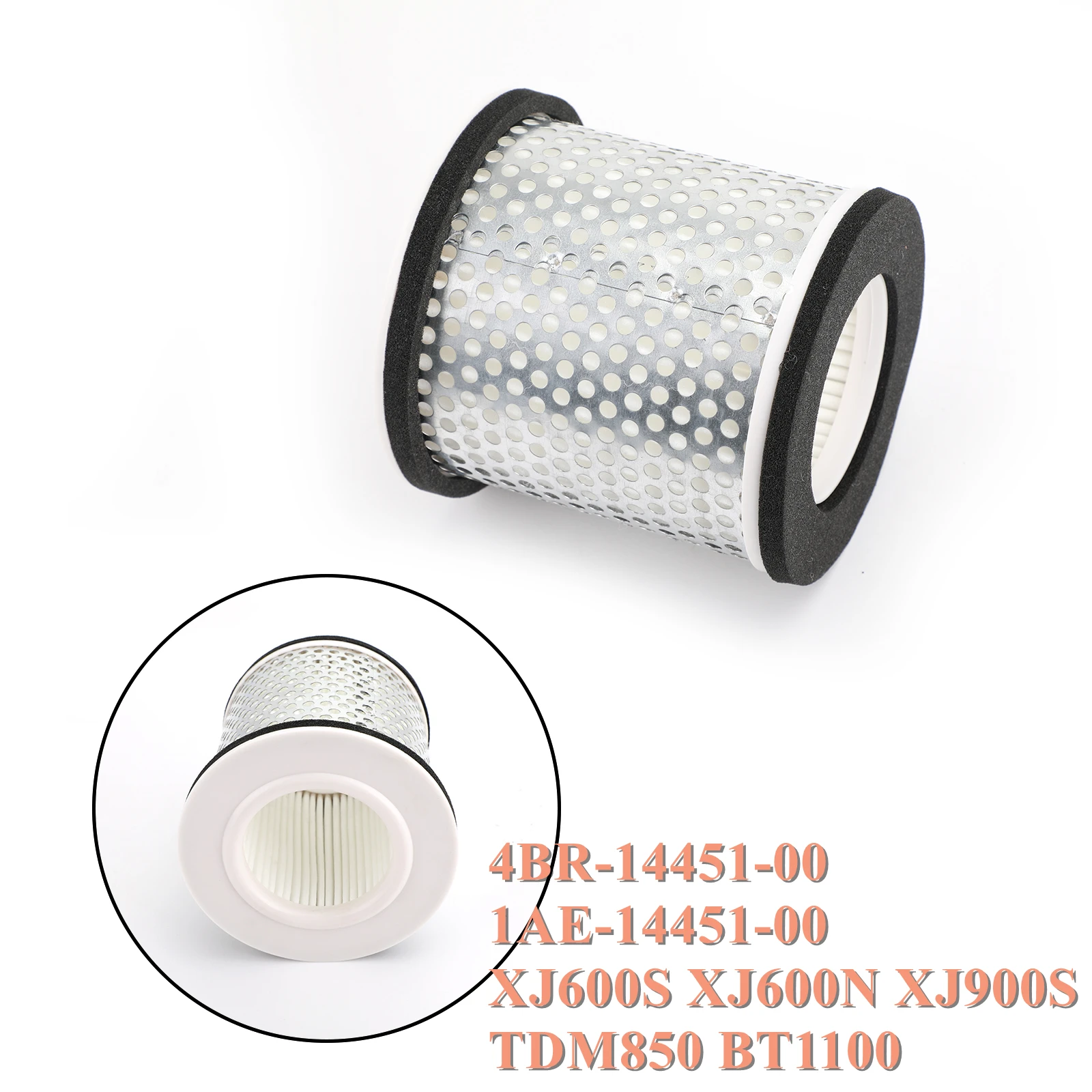 

Artudatech Air Filter Cleaner For Yamaha XJ600S XJ600N XJ900S Diversion 1992-2003 1AE-14451-00