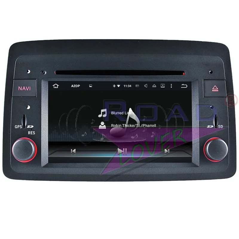 Авторадио Android 9 0 автомобильный DVD плеер аудио для Fiat Panda 2004 Стерео GPS навигация
