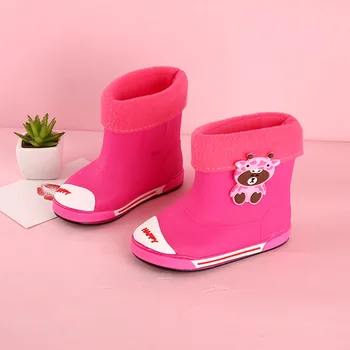 

New boys and girls dual-use non-slip baby rain boots water shoes 2-5 years old children four seasons universal rain boots