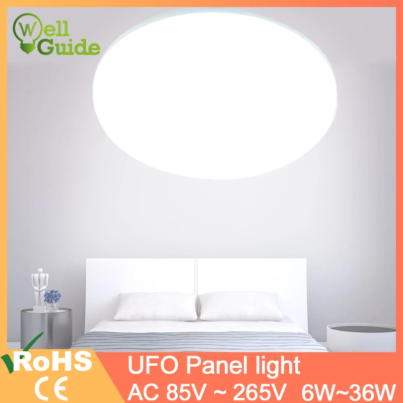 

LED Ceiling Light 36W 24W 18W 13W 9W 6W AC 85-265V ceiling light LED Panel Lamp Surface Modern led Lamp for indoor lighting