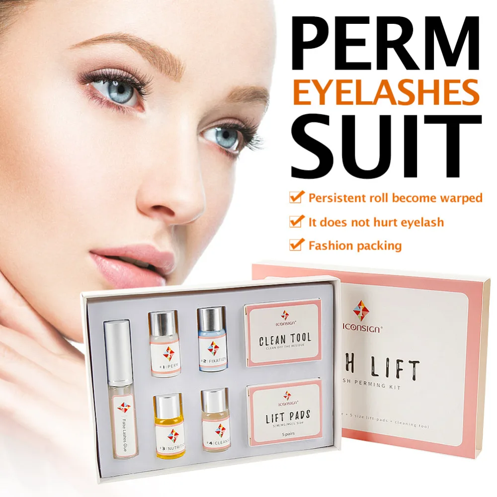 

Mini Eyelash Lift Extension Perm Set Perming Kit Lashes Lifting Cilia with Rods Glue Curling Nutritious Growth Treatments TSLM2