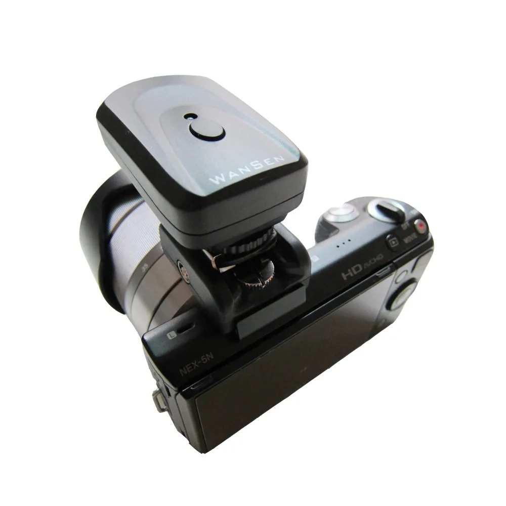 WanSen speedlite flash Hot Shoe Adapter with pc jack For Sony Nex 3 5 7 Series Camera To for Canon Nikon YongNuo Oloong Godox (6)