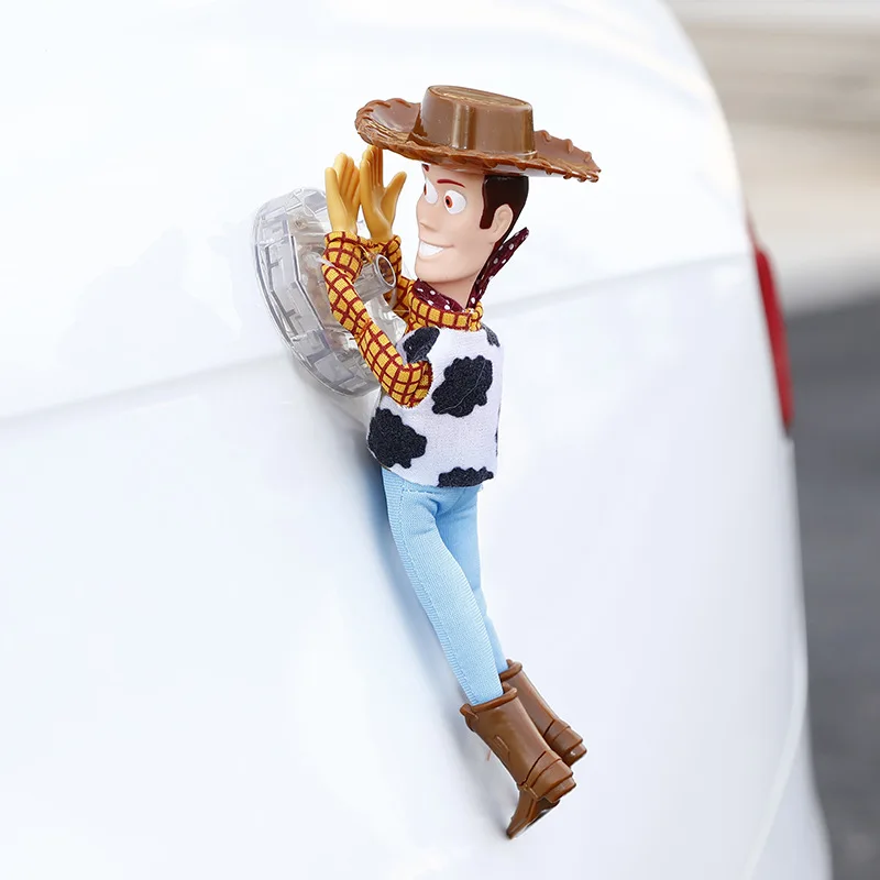 Toy Story 4 Sheriff Woody Auto Puppe Außerhalb Auto Dekor Hängen Cowboy Geschenk 