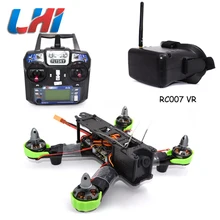 Rc самолет Средняя скорость мочеиспускания 210 мм Rtf Quadcopter 3d Камера 007 5,8 Г 40ch дюймов Дрон Hd очки видео Экран беспилотный Профессиональный дроны