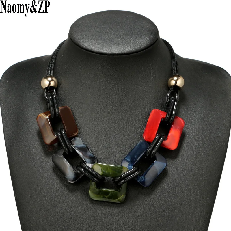 

Naomy&ZP 2018 fashion power Leather cord statement necklace & pendants vintage weaving collar choker necklace for women Jewelry