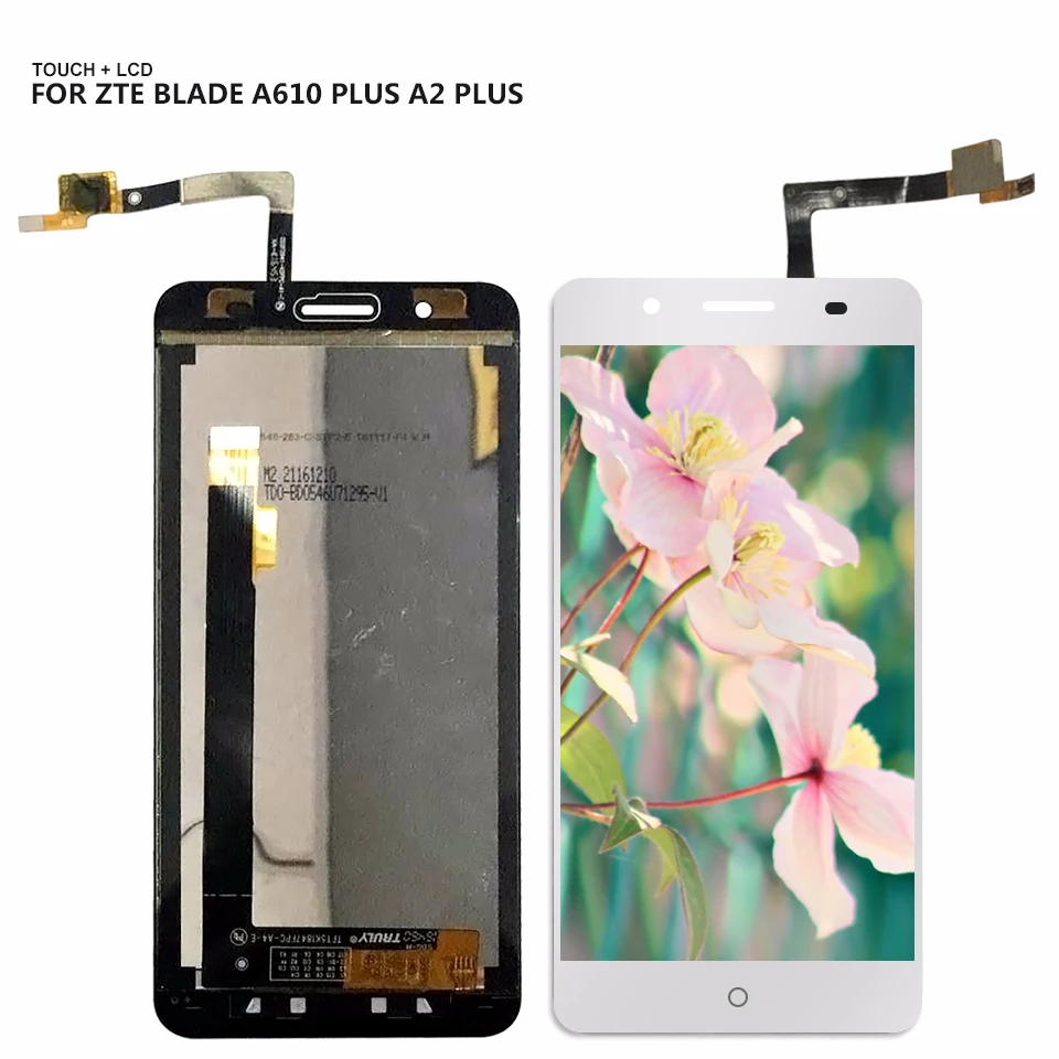 Для zte Blade A610 plus A2 plus ЖК-дисплей дигитайзер сенсорная панель сенсорная стеклянная сборка+ Инструменты