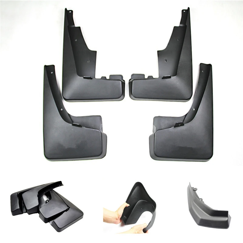 

4Pcs For Jeep Patriot 2011-2015 Year Black Front Rear Molded Car Mud Flaps Splash Guards Mudguard Mudflaps Fenders